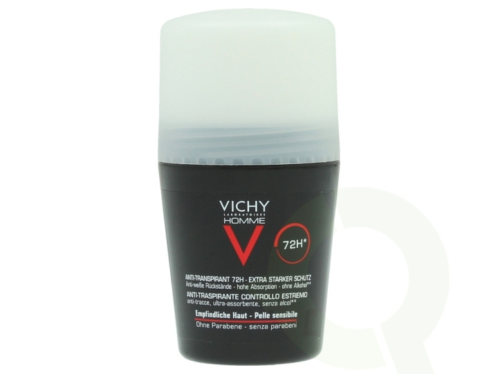 Vichy Homme Roll On Deodorant Sensitive Skin 72H 50 ml i gruppen HELSE OG SKJØNNHET / Duft og parfyme / Deodorant / Deo for han hos TP E-commerce Nordic AB (C38043)