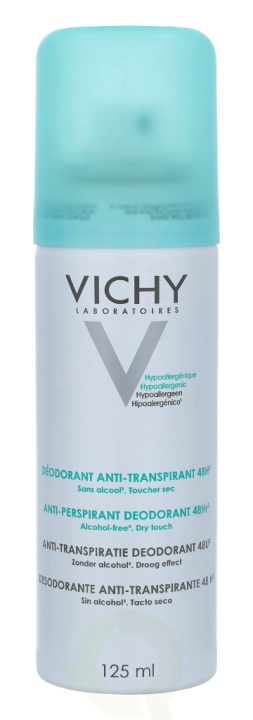 Vichy Deodorant Anti-Transpirant 48H Deo Spray 125 ml i gruppen HELSE OG SKJØNNHET / Duft og parfyme / Deodorant / Deo for henne hos TP E-commerce Nordic AB (C38052)