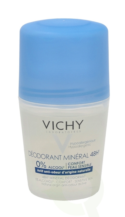 Vichy 48H Mineral Deodorant Roll-On 50 ml i gruppen HELSE OG SKJØNNHET / Duft og parfyme / Deodorant / Deo for henne hos TP E-commerce Nordic AB (C38056)