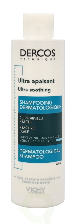 Vichy Dercos Ultra Soothing Shampoo 200 ml i gruppen HELSE OG SKJØNNHET / Hår & styling / Hårpleie / Sjampo hos TP E-commerce Nordic AB (C38058)