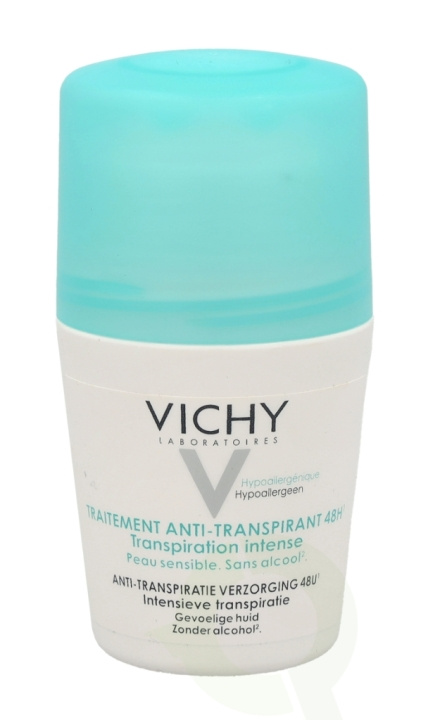 Vichy 48h Anti-Perspirant Deo Roll-On 50 ml i gruppen HELSE OG SKJØNNHET / Duft og parfyme / Deodorant / Deo for henne hos TP E-commerce Nordic AB (C38059)