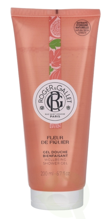 Roger & Gallet Fleur De Figuier Shower Gel 200 ml i gruppen HELSE OG SKJØNNHET / Hudpleie / Kroppspleie / Bad- og dusjkrem hos TP E-commerce Nordic AB (C38096)