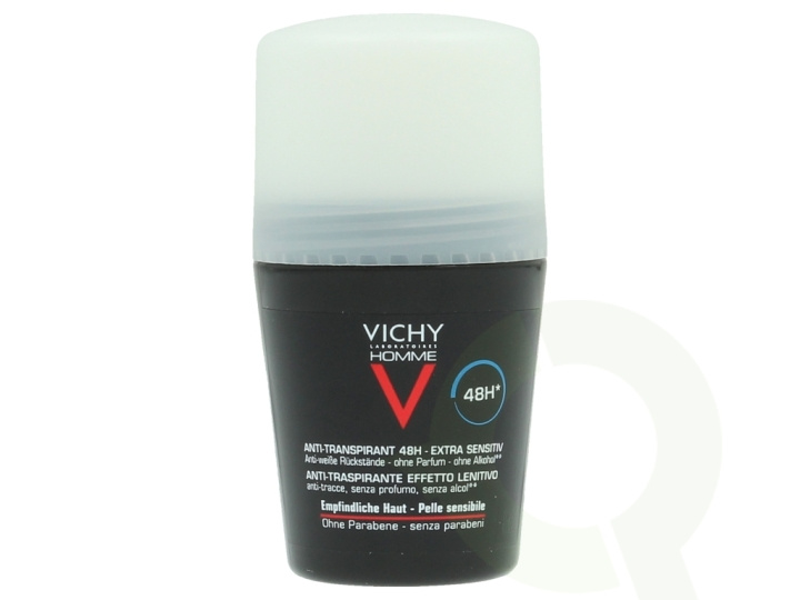 Vichy Homme 48H Anti-Transpirant Deo Roll-On 50 ml i gruppen HELSE OG SKJØNNHET / Duft og parfyme / Deodorant / Deo for han hos TP E-commerce Nordic AB (C38204)