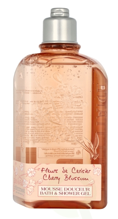 L\'Occitane Cherry Blossom Bath & Shower Gel 250 ml i gruppen HELSE OG SKJØNNHET / Hudpleie / Kroppspleie / Bad- og dusjkrem hos TP E-commerce Nordic AB (C38206)