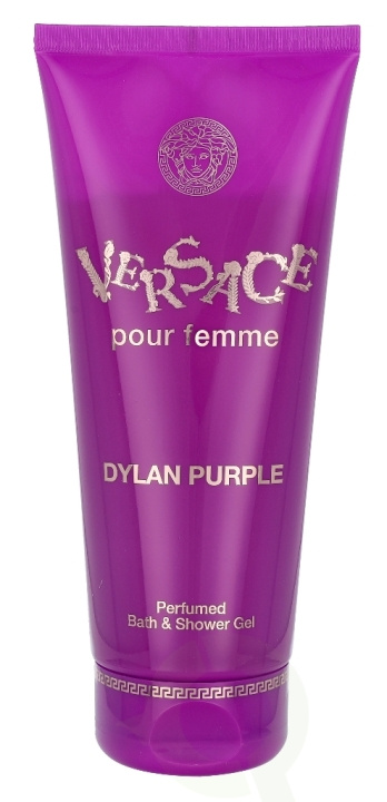 Versace Dylan Purple Pour Femme Perfumed Bath & Shower Gel 200 ml i gruppen HELSE OG SKJØNNHET / Hudpleie / Kroppspleie / Bad- og dusjkrem hos TP E-commerce Nordic AB (C38214)