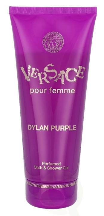 Versace Dylan Purple Pour Femme Parfymert bade- og dusjgel 200 ml i gruppen HELSE OG SKJØNNHET / Hudpleie / Kroppspleie / Bad- og dusjkrem hos TP E-commerce Nordic AB (C38214)
