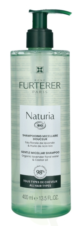 Rene Furterer Naturia Gentle Micellar Shampoo 400 ml i gruppen HELSE OG SKJØNNHET / Hår & styling / Hårpleie / Sjampo hos TP E-commerce Nordic AB (C38218)