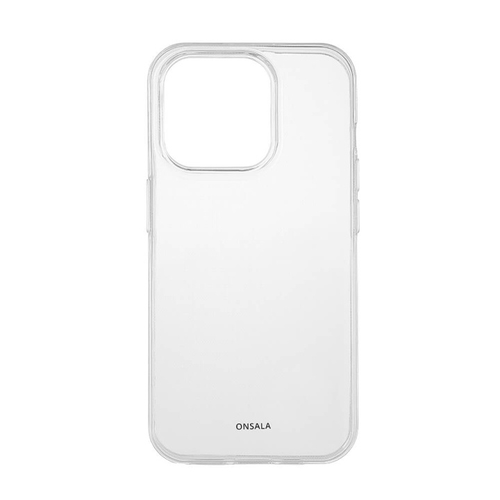 Onsala Mobildeksel Resirkulert TPU Transparent - iPhone 15 Pro i gruppen SMARTTELEFON & NETTBRETT / Mobilbeskyttelse / Apple / iPhone 15 hos TP E-commerce Nordic AB (C38334)