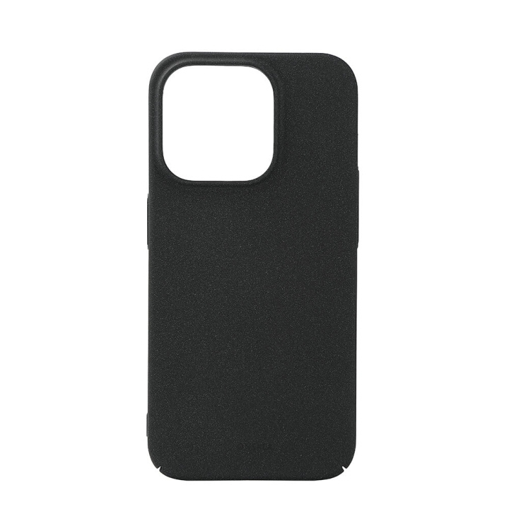 Onsala Backcover Thin Sand Burst iPhone 15 Pro Black i gruppen SMARTTELEFON & NETTBRETT / Mobilbeskyttelse / Apple / iPhone 15 hos TP E-commerce Nordic AB (C38335)