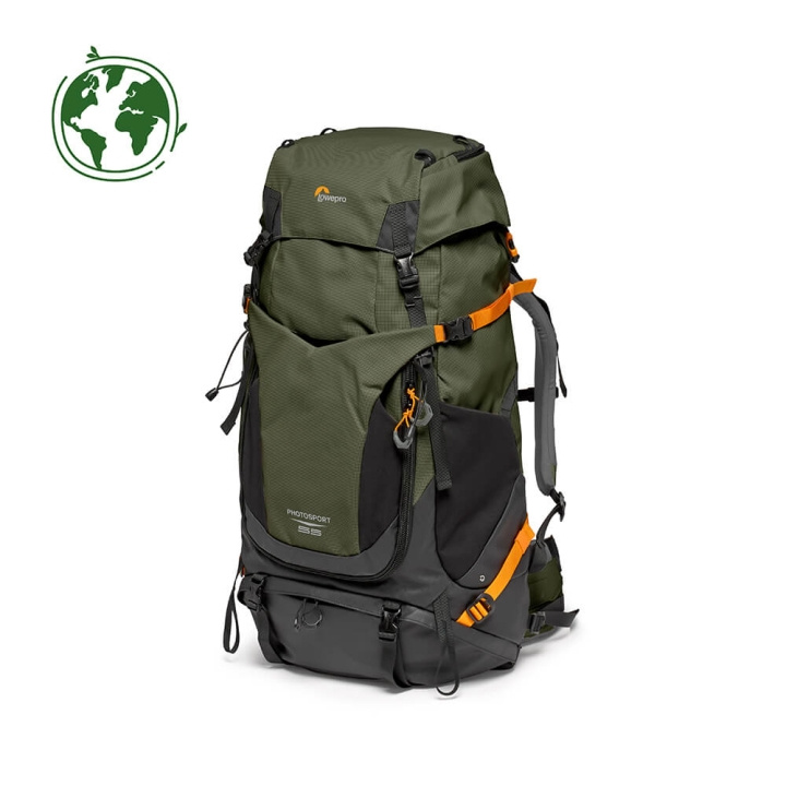 Lowepro Backpack PhotoSport Pro 55L AW IV M-L Dark Green i gruppen Elektronikk / Foto og video / Fotograferingsutstyr / Kameravesker hos TP E-commerce Nordic AB (C38358)
