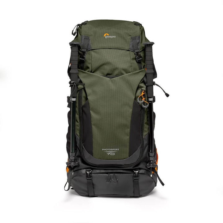 Lowepro Backpack PhotoSport Pro 70L AW IV S-M Dark Green i gruppen Elektronikk / Foto og video / Fotograferingsutstyr / Kameravesker hos TP E-commerce Nordic AB (C38359)