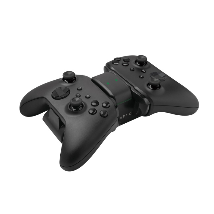 RAPTOR Lader Til Kontroller Duo XBOX i gruppen Elektronikk / TV-spill & tilbehør / Xbox Series X / Tilbehør hos TP E-commerce Nordic AB (C38368)