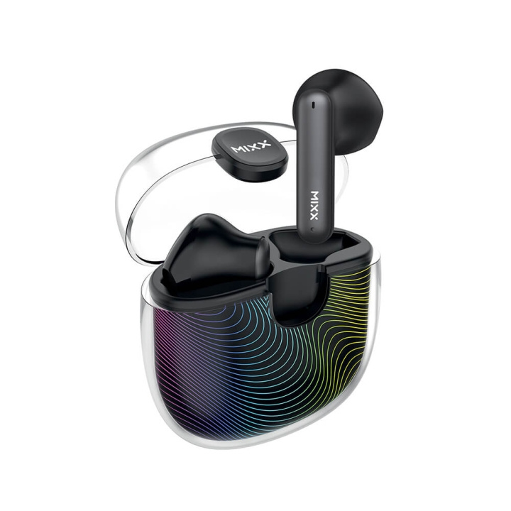 MIXX Hodetelefon Colour Chroma 2 In-Ear TWS Svart i gruppen Elektronikk / Lyd & Bilde / Hodetelefoner & Tilbehør / Hodetelefoner hos TP E-commerce Nordic AB (C38387)