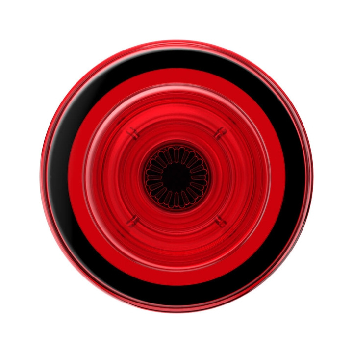 PopSockets PopGrip for Magsafe Danger Red Translucent i gruppen SMARTTELEFON & NETTBRETT / Annet tilbehør / Popsockets hos TP E-commerce Nordic AB (C38396)