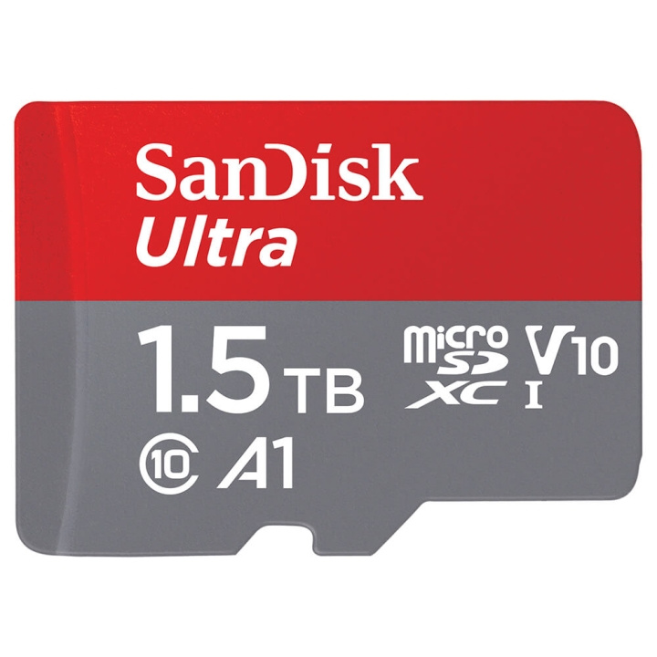 SANDISK MicroSDXC Mobil Ultra 1.5TB 150MB/s UHS-I Adapt i gruppen Elektronikk / Lagringsmedia / Minnekort / MicroSD/HC/XC hos TP E-commerce Nordic AB (C38419)