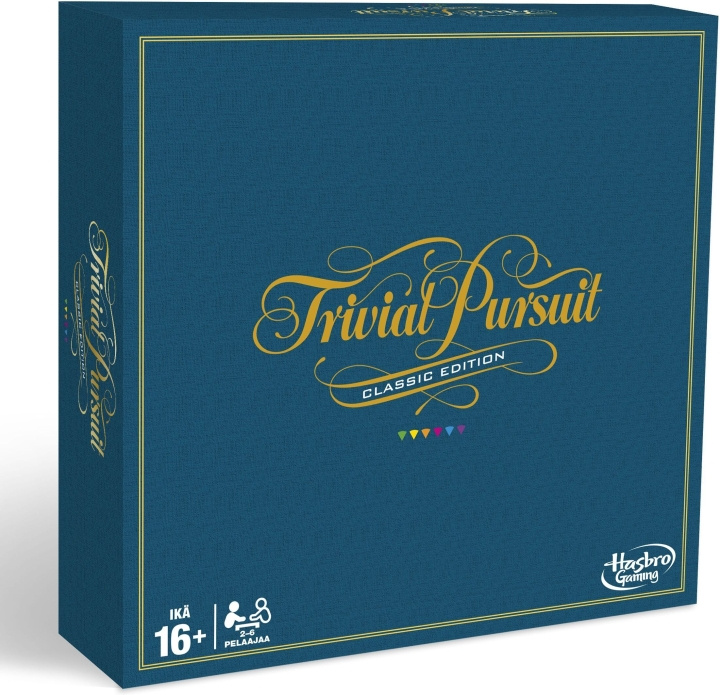 Hasbro Trivial Pursuit-spill, klassisk utgave FI i gruppen LEKER, BARN OG BABY / Spill / Brettspill hos TP E-commerce Nordic AB (C38452)