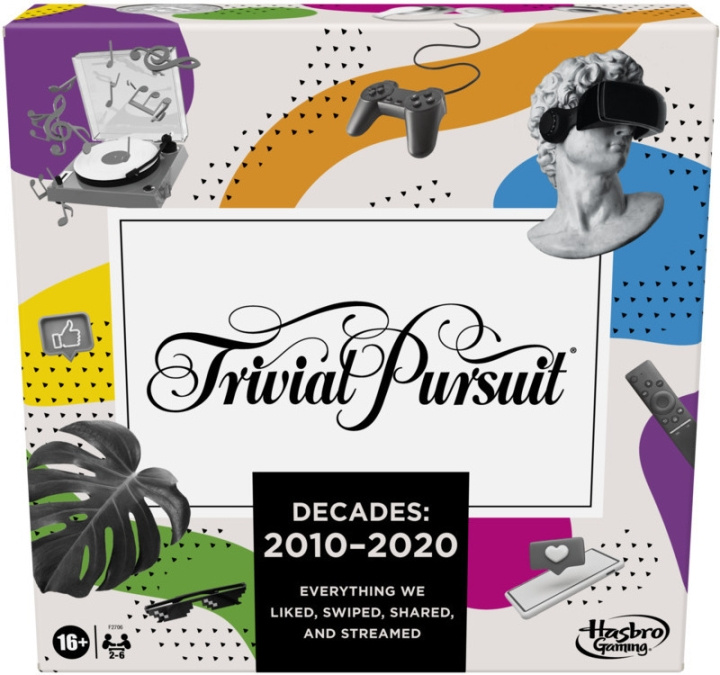 Hasbro Trivial Pursuit 2010 - 2020 nummerbrädspel FI i gruppen LEKER, BARN OG BABY / Spill / Brettspill hos TP E-commerce Nordic AB (C38470)
