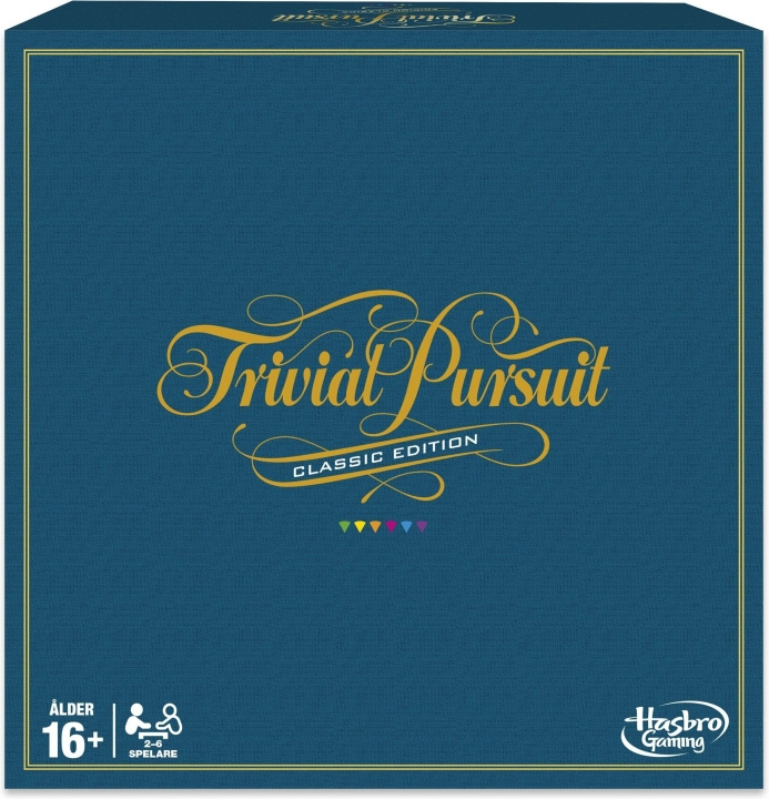 Hasbro Trivial Pursuit-spel, Classic Edition SE i gruppen LEKER, BARN OG BABY / Leker / Brettspill / Familiespill hos TP E-commerce Nordic AB (C38471)