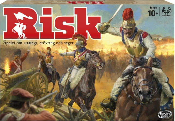 Hasbro Gaming Risk Brädspel, SE i gruppen LEKER, BARN OG BABY / Leker / Brettspill / Familiespill hos TP E-commerce Nordic AB (C38473)
