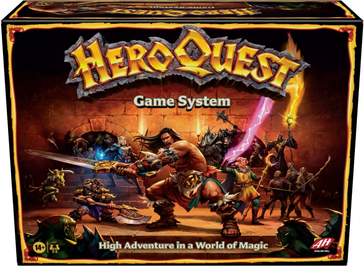 Hasbro Avalon Hill Heroquest brettspill, EN i gruppen LEKER, BARN OG BABY / Spill / Brettspill hos TP E-commerce Nordic AB (C38474)
