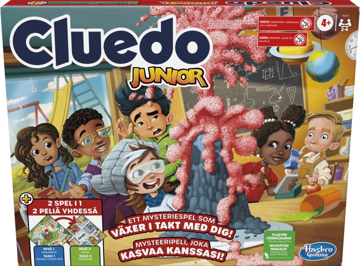 Hasbro Cluedo Junior brädspel SE/FI i gruppen LEKER, BARN OG BABY / Leker / Brettspill / Barnespill hos TP E-commerce Nordic AB (C38495)