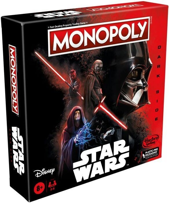 Hasbro Monopoly Star Wars Dark sidobrädspel, EN i gruppen LEKER, BARN OG BABY / Leker / Brettspill / Familiespill hos TP E-commerce Nordic AB (C38498)