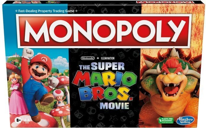 Hasbro Monopol Super Mario Movie brettspill, EN i gruppen LEKER, BARN OG BABY / Spill / Brettspill hos TP E-commerce Nordic AB (C38499)