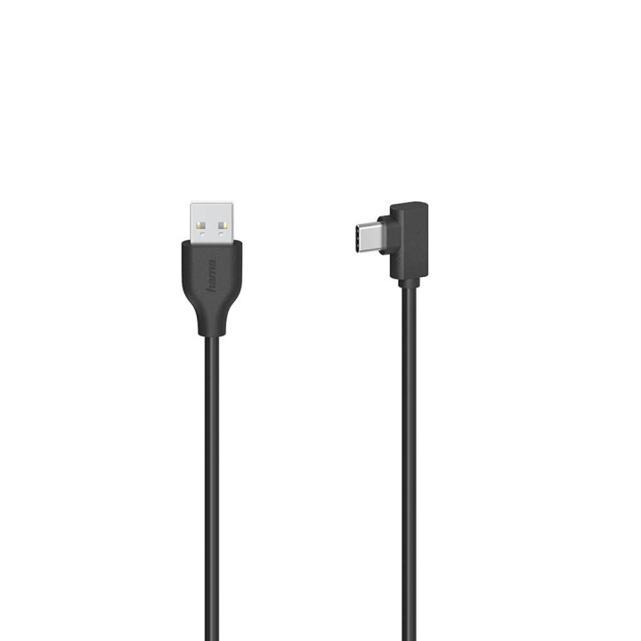 Hama Kabel USB-C til USB-A USB 2.0 480 Mbit/s Svart i gruppen Datautstyr / Kabler og adaptere / USB / USB-C hos TP E-commerce Nordic AB (C38583)