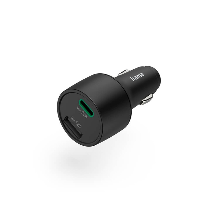 Hama Billader USB-C USB-A PD/Qualcomm 32W i gruppen SMARTTELEFON & NETTBRETT / Ladere og Kabler / Billader / Billader Type C hos TP E-commerce Nordic AB (C38588)