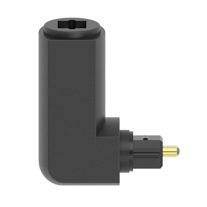 Hama Adapter ODT Toslink Plugg Til Stikkontakt Vinklet i gruppen Elektronikk / Kabler og adaptere / Lyd Digital hos TP E-commerce Nordic AB (C38595)