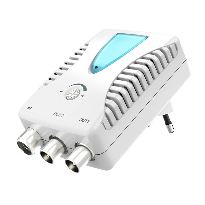 Hama Antenna Amplifier 2x 22dB Adjustable i gruppen Elektronikk / Lyd & Bilde / TV og tilbehør / Antenner og tilbehør hos TP E-commerce Nordic AB (C38608)