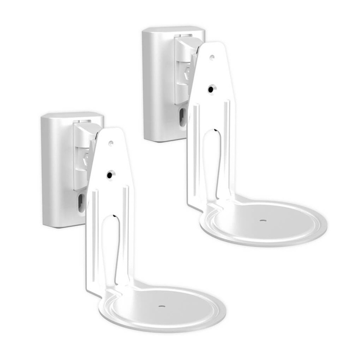 SANUS Wall Mount for Sonos ERA100 Pair White i gruppen Elektronikk / Lyd & Bilde / Høyttalere & tilbehør / Tilbehør hos TP E-commerce Nordic AB (C38701)