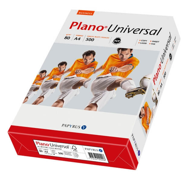 PLANO Universal Papir A4 Uhullet 500-pak i gruppen HJEM, HUS OG HAGE / Kontorsmaterialer / Papir og Blokker hos TP E-commerce Nordic AB (C38725)