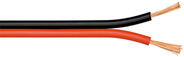 Goobay Høyttalerkabel rød;svart CU 25 m spole, tverrsnitt 2 x 1,5 mm² i gruppen Elektronikk / Kabler og adaptere / Høyttalerkabler hos TP E-commerce Nordic AB (C38807)