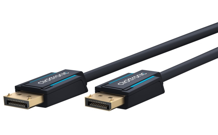 ClickTronic DisplayPort™-kabel Premiumkabel | 1x DisplayPort™-kontakt 1x DisplayPort™-kontakt | 1,0 m | UHD 8K @ 60 Hz i gruppen Datautstyr / Kabler og adaptere / DisplayPort / Kabler hos TP E-commerce Nordic AB (C38873)