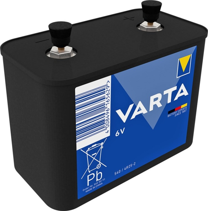 Varta 4R25-2 (540) batteri, 1 folie Sinkkloridbatteri, 6 V i gruppen Elektronikk / Batterier & Ladere / Batterier / Andre hos TP E-commerce Nordic AB (C38903)
