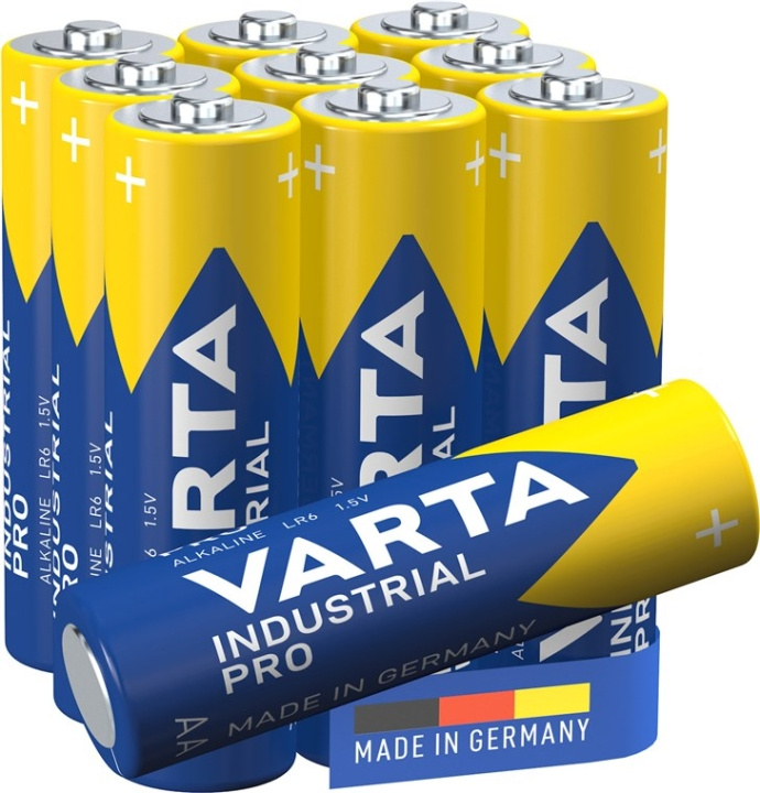 Varta LR6/AA (Mignon) (4006) batteri, 10 stk. eske alkalisk manganbatteri, 1,5 V i gruppen Elektronikk / Batterier & Ladere / Batterier / AA hos TP E-commerce Nordic AB (C38910)