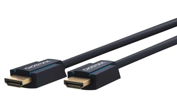 ClickTronic Höghastighets HDMI™-kabel Premiumkabel | 1x HDMI™-kontakt 1x HDMI™-kontakt | 15,0 m | UHD 4K @ 30 Hz i gruppen Elektronikk / Kabler og adaptere / HDMI / Kabler hos TP E-commerce Nordic AB (C39381)