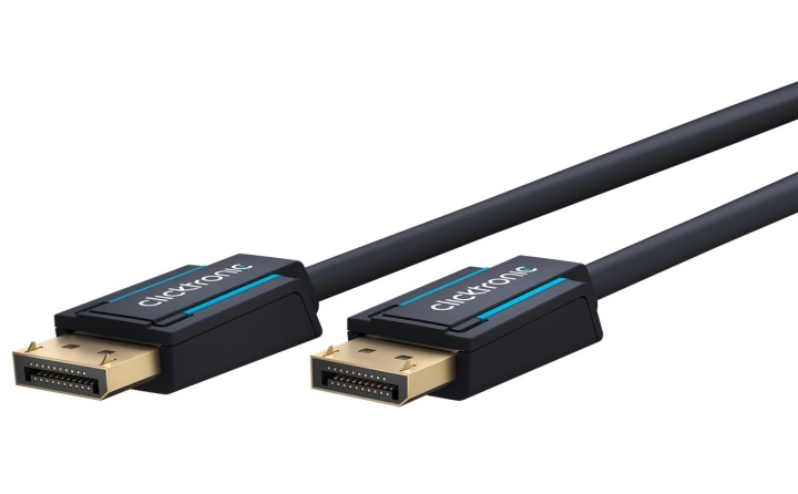 ClickTronic DisplayPort™-kabel Premium-kabel | 1x DisplayPort™-kontakt 1x DisplayPort™-kontakt 1x DisplayPort™-kontakt | 1,0 m | UHD 4K @ 60 Hz i gruppen Datautstyr / Kabler og adaptere / DisplayPort / Kabler hos TP E-commerce Nordic AB (C39393)