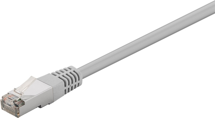 Goobay Kretskabel CAT 5e, F/UTP, grå kobberbelagt aluminiumtråd (CCA), uten snaplås-beskyttelse i gruppen Datautstyr / Kabler og adaptere / Nettverk / Cat5e hos TP E-commerce Nordic AB (C39411)