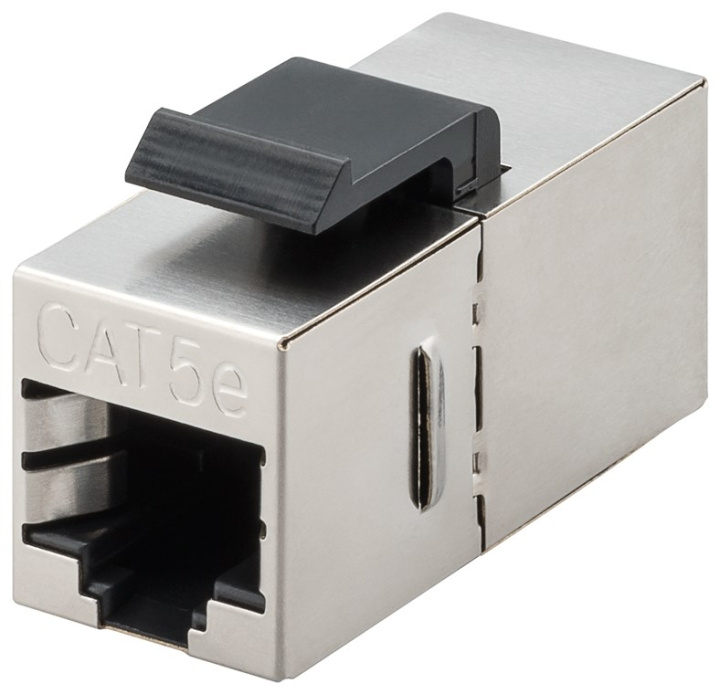 Goobay Keystone-modul RJ45-koppling CAT 5e, STP 15,95 mm bred, 2 st. RJ45-uttag (8P8C). i gruppen Datautstyr / Kabler og adaptere / Nettverk / Adaptere og koblinger hos TP E-commerce Nordic AB (C40090)