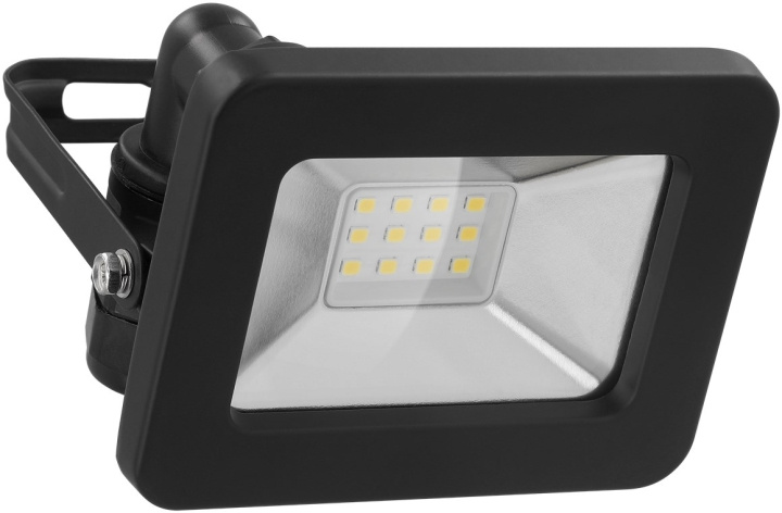 Goobay Utendørs LED-lyskaster, 10 W med 850 lm, nøytralt hvitt lys (4000 K) og M16-kabelgjennomføring, egnet for utendørs bruk (IP65) i gruppen HJEM, HUS OG HAGE / El og belysning / Utendørsbelysning / LED-lyskastere hos TP E-commerce Nordic AB (C40094)