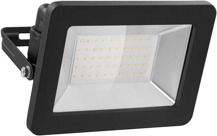 Goobay Utendørs LED-lyskaster, 50 W med 4250 lm, nøytralt hvitt lys (4000 K) og M16-kabelgjennomføring, egnet for utendørs bruk (IP65) i gruppen HJEM, HUS OG HAGE / El og belysning / Utendørsbelysning / LED-lyskastere hos TP E-commerce Nordic AB (C40100)