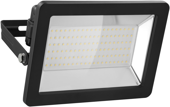 Goobay Utendørs LED-lyskaster, 100 W med 8500 lm, nøytralt hvitt lys (4000 K) og M16-kabelgjennomføring, egnet for utendørs bruk (IP65) i gruppen HJEM, HUS OG HAGE / El og belysning / Utendørsbelysning / LED-lyskastere hos TP E-commerce Nordic AB (C40102)