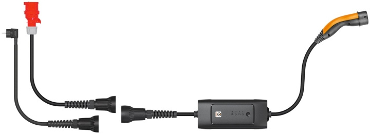 LAPP MOBILITY Sett mobil ladestasjon Universal, Type 2, opptil 22 kW, 6 m (5555924002) 32 A, 3-faset, for lading av hybrid- og elbiler med Type 2-tilkobling, inkl. 2 adaptere i gruppen Bil / Elbil hos TP E-commerce Nordic AB (C40217)
