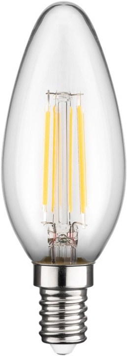 Goobay LED-lampa med glödtråd, 4 W sockel E14, varmvit, ej dimbar i gruppen Elektronikk / Lys / LED-lys hos TP E-commerce Nordic AB (C40243)