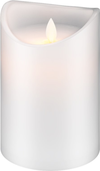Goobay LED-lys laget av ekte voks, hvit, 10x15 cm vakker og trygg belysningsløsning for mange områder som hjem og loggia, kontorer eller skoler i gruppen Elektronikk / Lys / Annen belysning hos TP E-commerce Nordic AB (C40268)