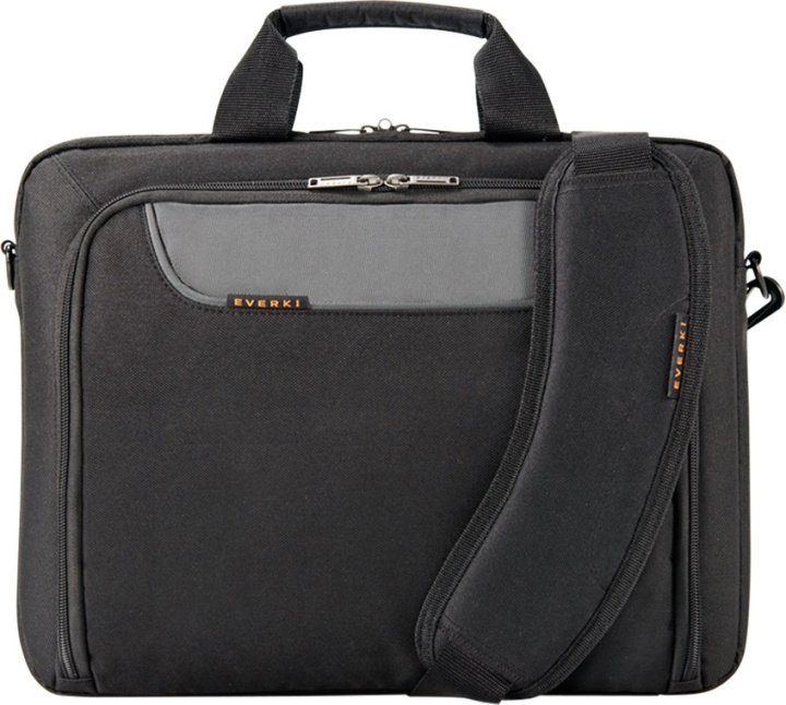 everki Advance (EKB407NCH14) Laptop väska för maskiner upp till 14,1 tum i gruppen Datautstyr / Bærbare datamaskiner og tilbehør / Vesker og beskyttelse / Opp til 14 hos TP E-commerce Nordic AB (C40359)