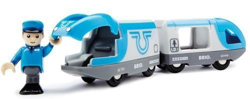 Brio Jernbane 33506 - Batteridrevet persontog i gruppen LEKER, BARN OG BABY / Leker / Byggeleker / Brio Tågbanor hos TP E-commerce Nordic AB (C40382)