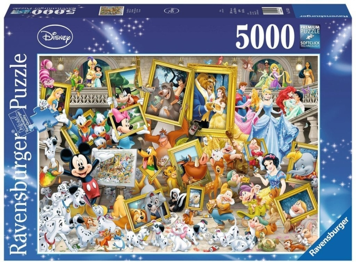 Disney Disney Ravensburger puslespill med flere tegn, 5000 brikker i gruppen SPORT, FRITID & HOBBY / Hobby / Puslespill hos TP E-commerce Nordic AB (C40408)